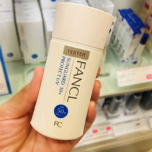 日版fancl物理防晒霜儿童敏感肌
