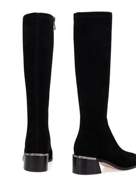 皇冠专柜正品Roberta诺贝达女鞋RA18227长靴高筒弹力骑士靴