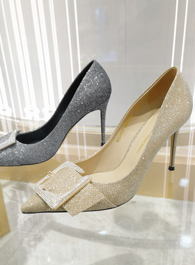 皇冠专柜正品Roberta 诺贝达女鞋RS244301 2024新款 春鞋单鞋