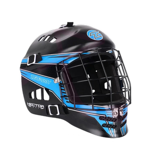 IFF认证进口旱地冰球头盔/软式曲棍球雪地球守门员比赛专用头盔