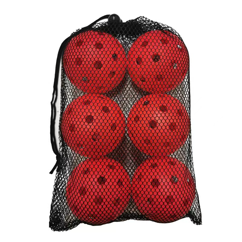 曲棍球旱地冰球套装 Floorball福乐球洞洞球26孔室内外比赛训练球