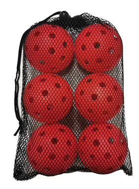 曲棍球旱地冰球套装 Floorball福乐球洞洞球26孔室内外比赛训练球