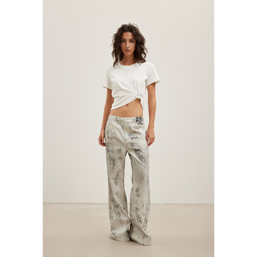 2026新款条纹刺绣LOGO短袖T恤