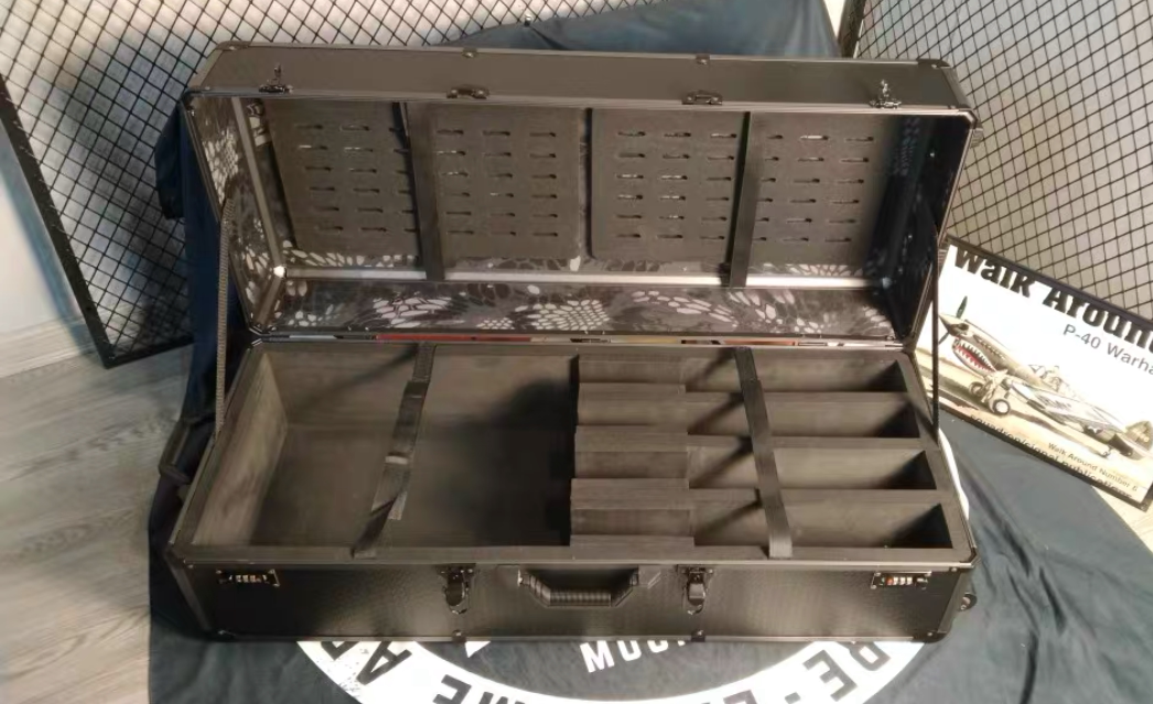 100CM 3차원 슬롯 계란 면화 전술 상자 야외 알루미늄 합금 프레임 막대 롤러 CS 모델 보관 상자