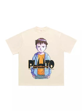 梦话研究所日系复古动漫冥王PLUTO普鲁托二次元动漫周边动漫短袖