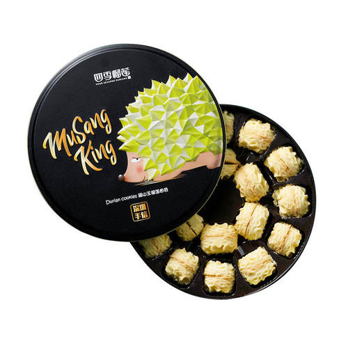四季榴莲猫山王榴莲曲奇350g