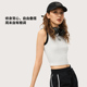 紧身背心编织衫 运动潮流系列女子修身 AMVU020 2024新款 李宁正品