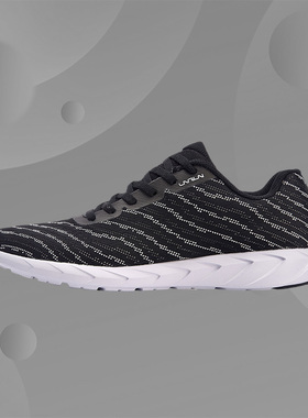 李宁跑步鞋女鞋Basic Runer轻质透气轻便耐磨一体织运动鞋ARBN008