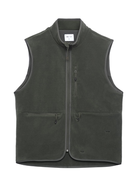 李宁LI-NING x Soulland联名系列男子加绒保暖摇粒绒马甲AMDS095