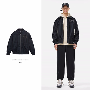 李宁正品 Lining 反伍BADFIVE男子运动休闲宽松保暖棉夹克AJMT015