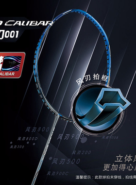 Lining/李宁正品全碳素速度型初学者风刃001羽毛球拍单拍AYPP008