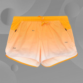 Soulland联名系列女子休闲透气运动短裤 AKSSC58 李宁正品 Lining