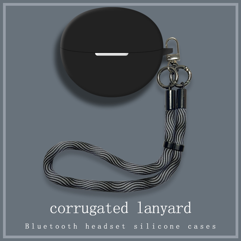 全包防摔带挂绳适用华硕a豆J13耳机套一体式新款adol 华硕j13蓝牙