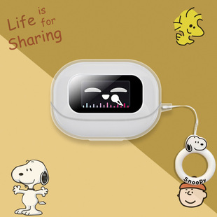 创意硅胶防摔触屏T6M软男女卡通可爱 HiTune个性 适用1绿联T6Magic蓝牙耳机保护套绿联t6 magic耳机壳透明新款