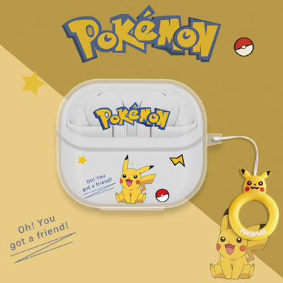 适用三星Galaxy buds3pro保护套buds3fe透明新款Galaxybuds3Pro蓝