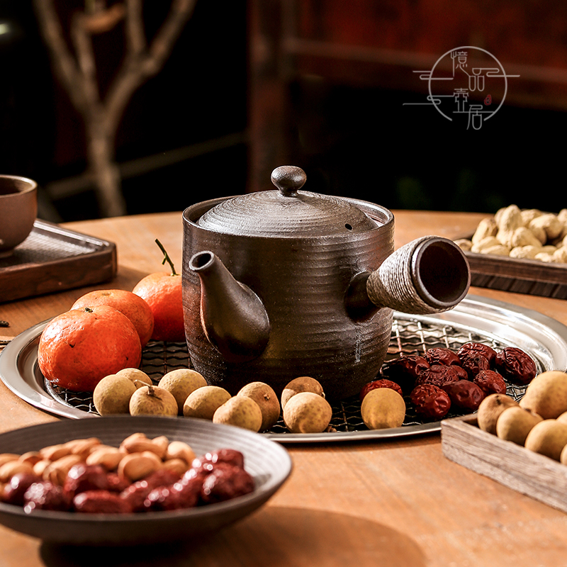 围炉煮茶老岩泥养生罐罐奶茶锅