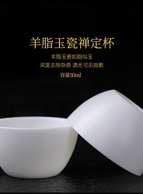 羊脂玉茶杯测试推荐陶瓷
