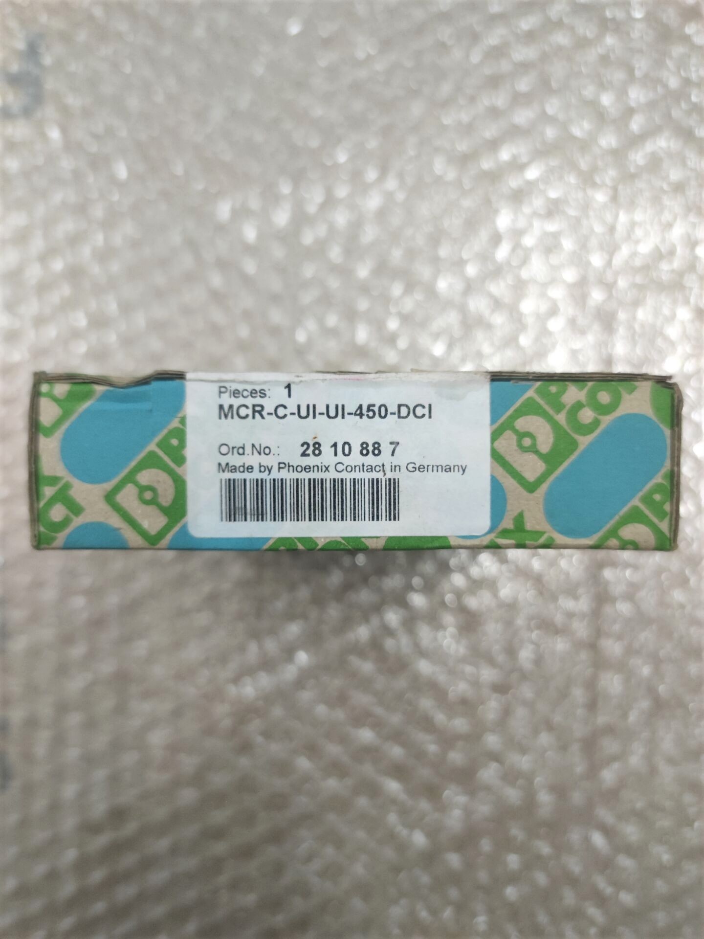 全新原装 菲尼克斯 MCR-C-UI-UI-450-DCI 2810887 实物拍摄 现货