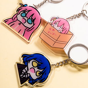 孤独摇滚动漫周边波吉酱喜多虹夏凉书包挂件亚克力钥匙扣礼品学生