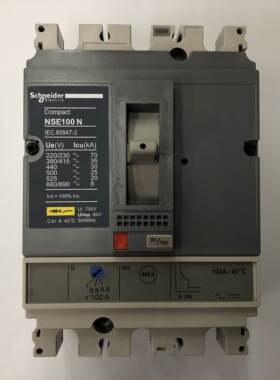 非实价议价议价原装正品NSE100N3100 3P 100A空气开关塑壳式断路