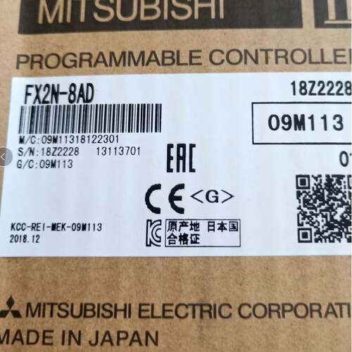 非实价议价议价PLC FX2N8通道A/D 扩展模块FX2N-8AD非实价议价议