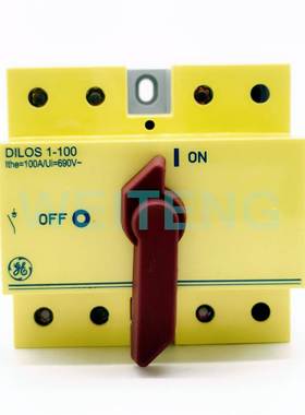非实价议价议价 DILOS 1-100 负载隔离开关3P 三相690V断路器 730