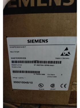 非实价议价议价全新15KW主电机加整流器6SE7024-1EP85-0AA1非实价