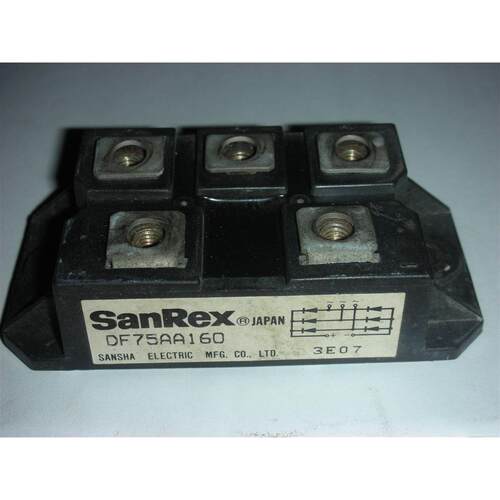 非实价议价议价DF75AA160 日本原装 SANREX 三社 75A/1600V 三相