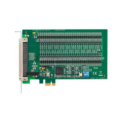 非实价议价议价研华PCIE-1752 64通道隔离数字输出采集卡PCI E扩