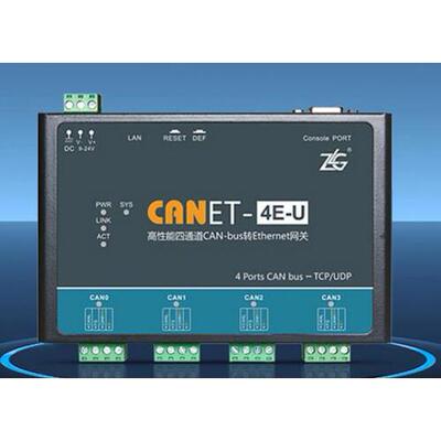 非实价议价议价周立功（ZLG）致远电子以太网转CAN模块CANET-E-U/