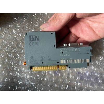 非实价议价议价实拍 贝加莱模块X20 IF 1063、成色可充新！拆机正