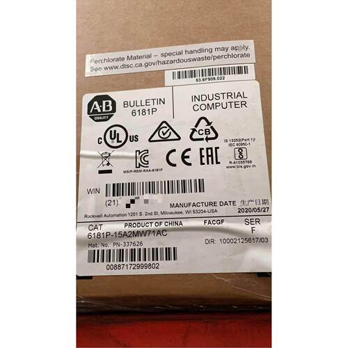 非实价议价议价AB 6181P-15A2SW71DC 工控机VersaViewPlus工业计