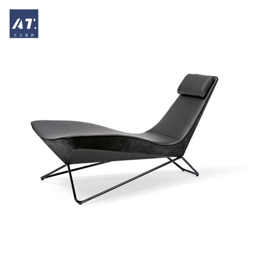 AIVTAI/创意设计师家具MY chair进口真皮椅 现代户外休闲躺椅