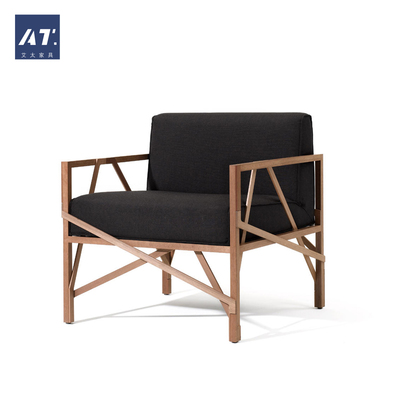 AIVTAI/北欧实木设计师家具allumette 1-seater sofa单座沙发
