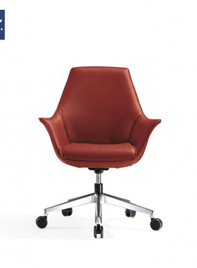 AIVTAI/创意办公家具kimera chair全真皮四星脚中班椅