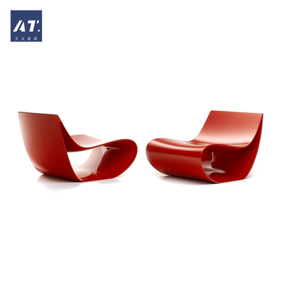 AIVTAI/创意设计师家具sign lounge chair符号休闲椅 玻璃钢