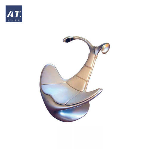 AIVTAI/创意设计师家具manta chair意大利牛皮酒店休闲椅