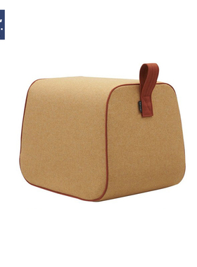 AIVTAI/创意设计师家俱nector pouf扇形墩进口布艺沙发小矮