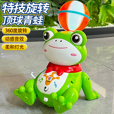 婴儿玩具有声会动宝宝抬头练习