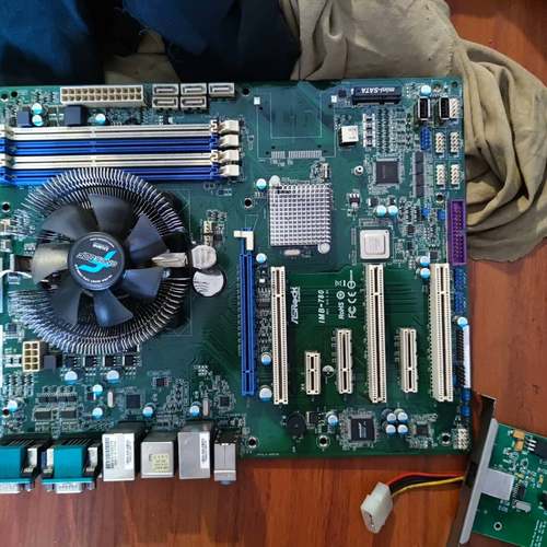 询价购-凌华IMB-780工控主板，带i5-4590S CPU和散