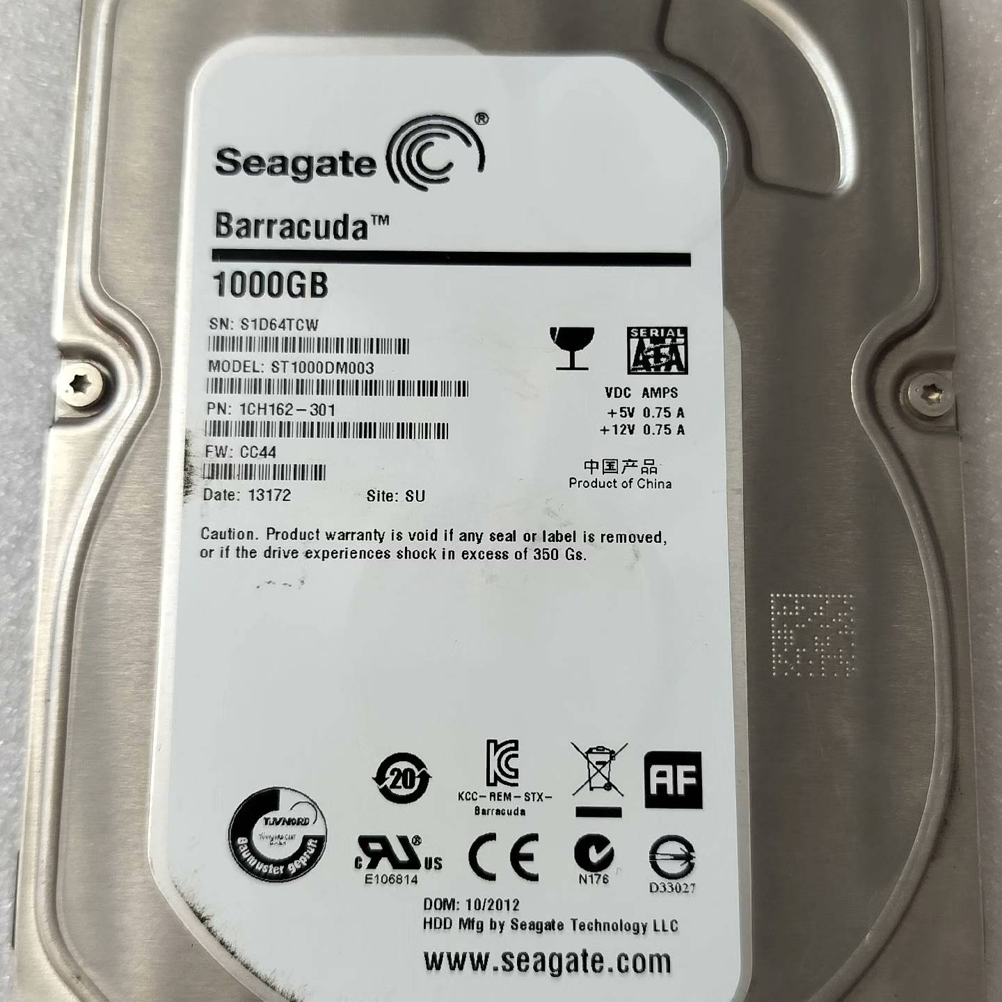 询价购-希捷 barracuda 1t st1000dm003