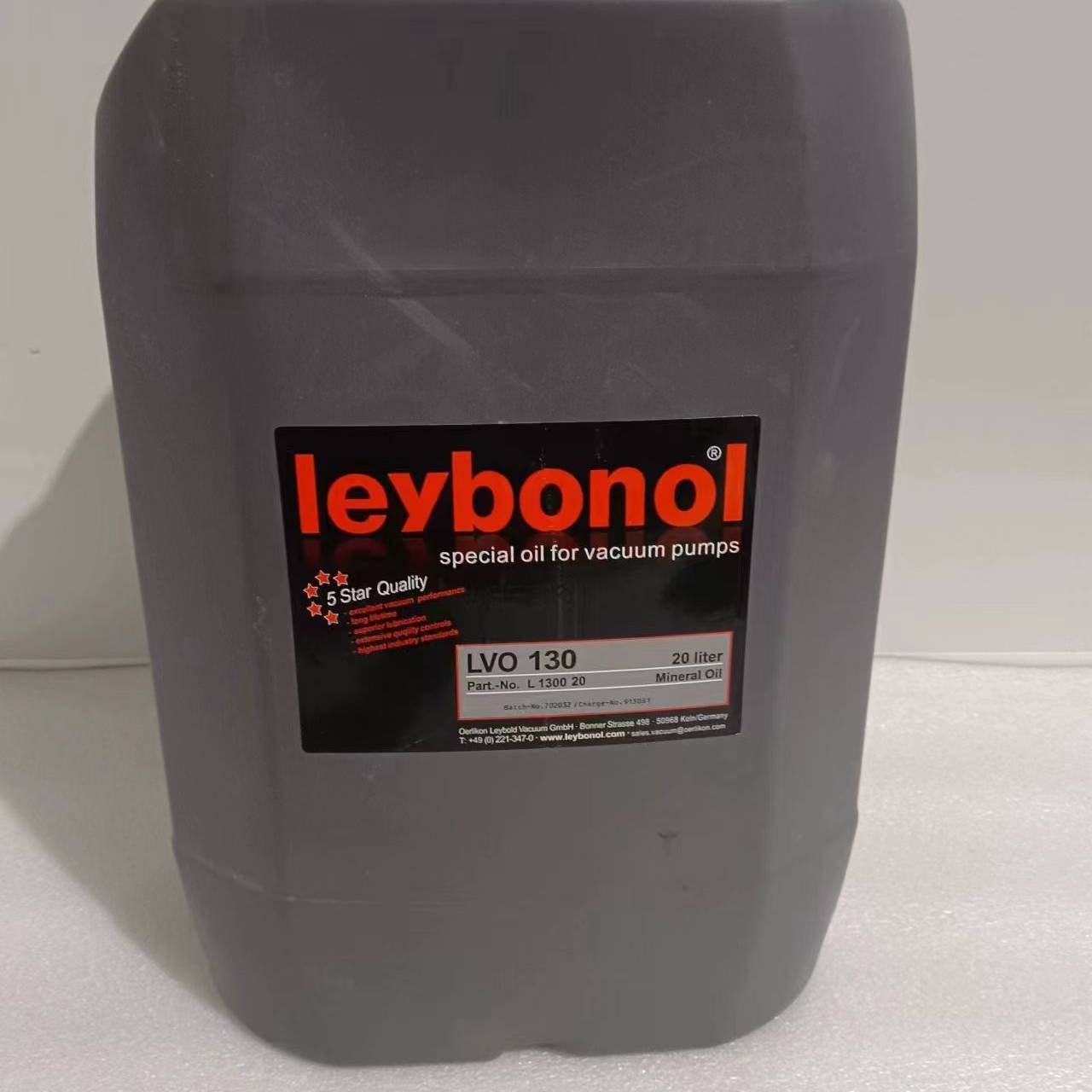 询价购-原装莱宝真空泵油LVO130（20L）原装正