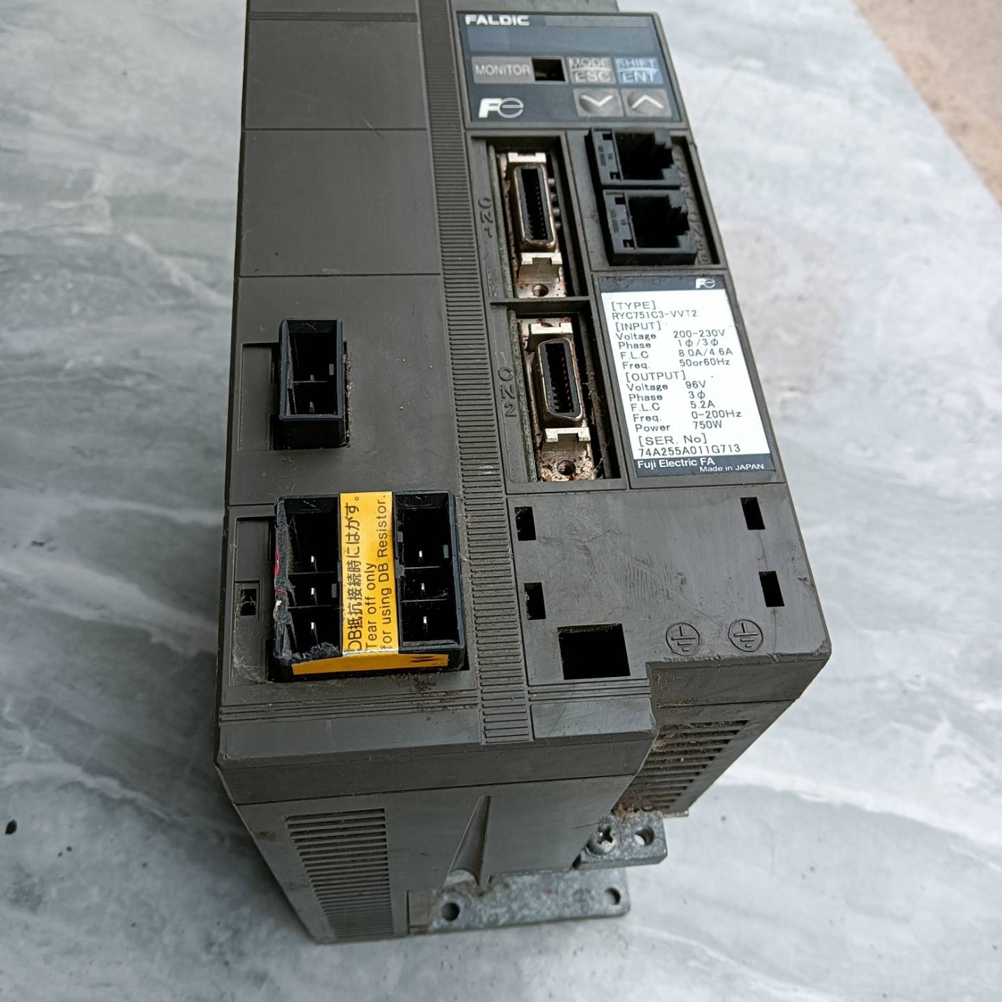 询价购-富士RYC751C3-VVT2   220V    750W