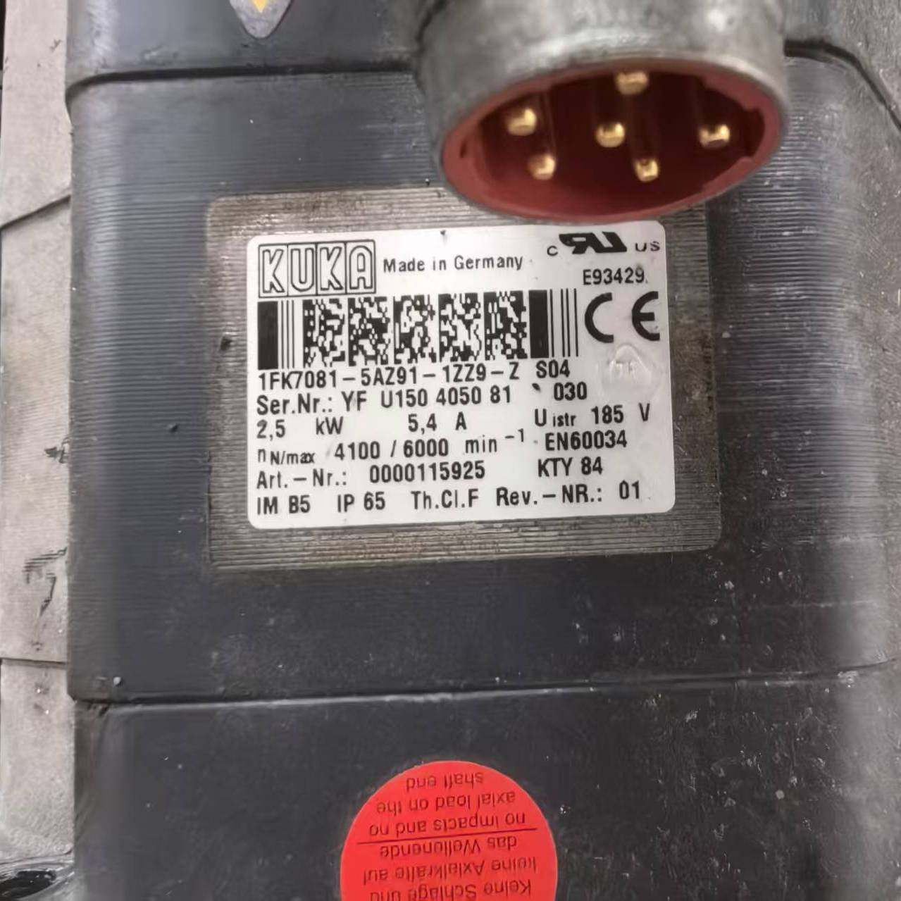 询价购-库卡机器人电机1FK7081-5AZ91-1ZZ9-Z S0