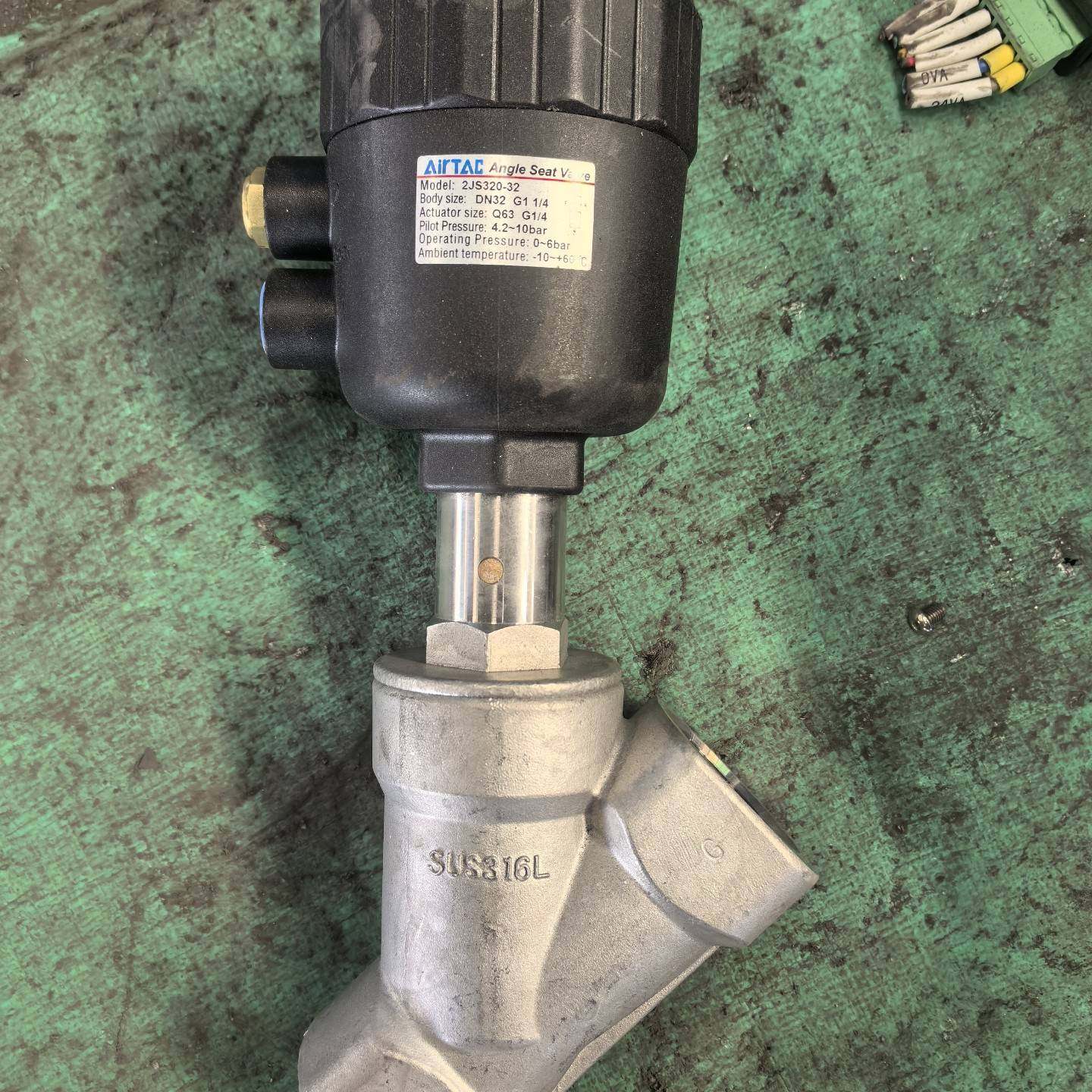 询价购-亚德客气控角座阀2JS320-32，DN32 G1 1/4接