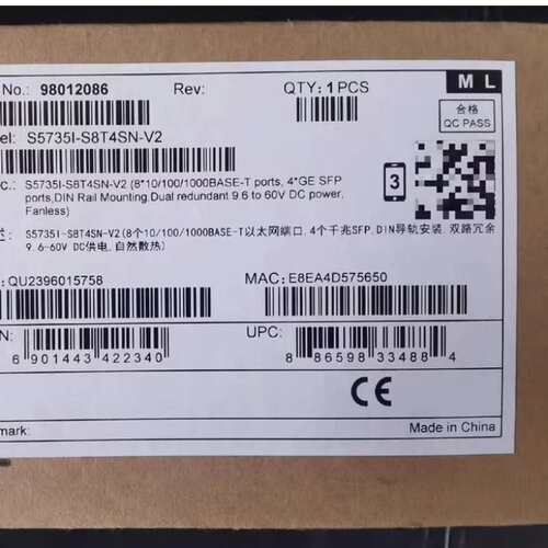 议价~S5735I-S8T4SN-V2 ，全新未开封的原装，一年质~可维修