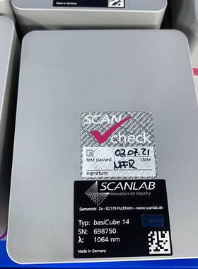询价购-德国SCANLAB振镜  原装进口BasiCube 14光斑