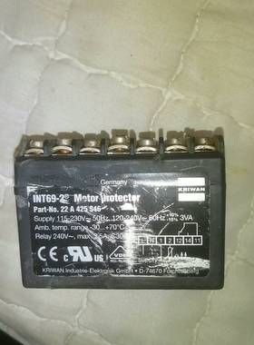 询价购-德国原装克瑞文电机保护器一个，INT69