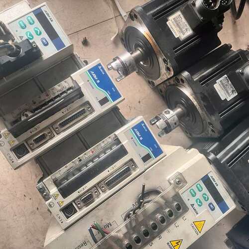 议价~台达ASD-AB和B系列伺服和电机，整套拆除，功率1.5KW~可维修