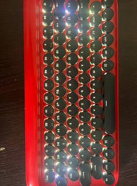 询价购-洛斐lofree DOT圆点蓝牙机械键盘 红色 EH